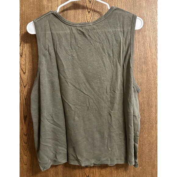 Marine Layer Olive Green Tank Top - Picture 3 of 6